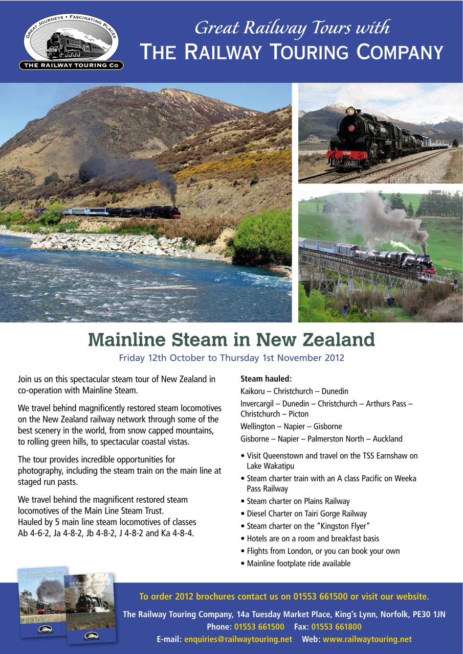 Railway Magazine Preview Pages