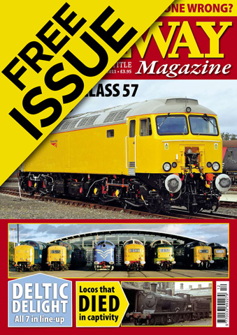 Railway Magazine issue December 2011