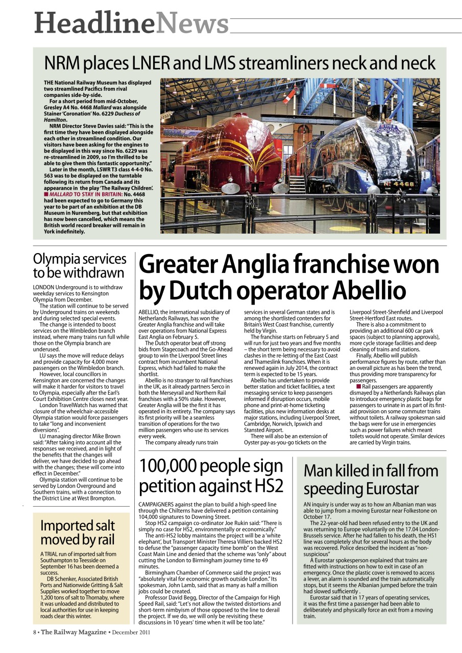 Railway Magazine Preview Pages