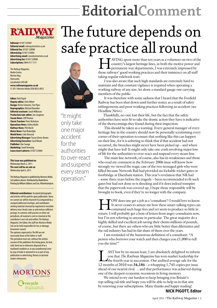 Railway Magazine Preview Pages