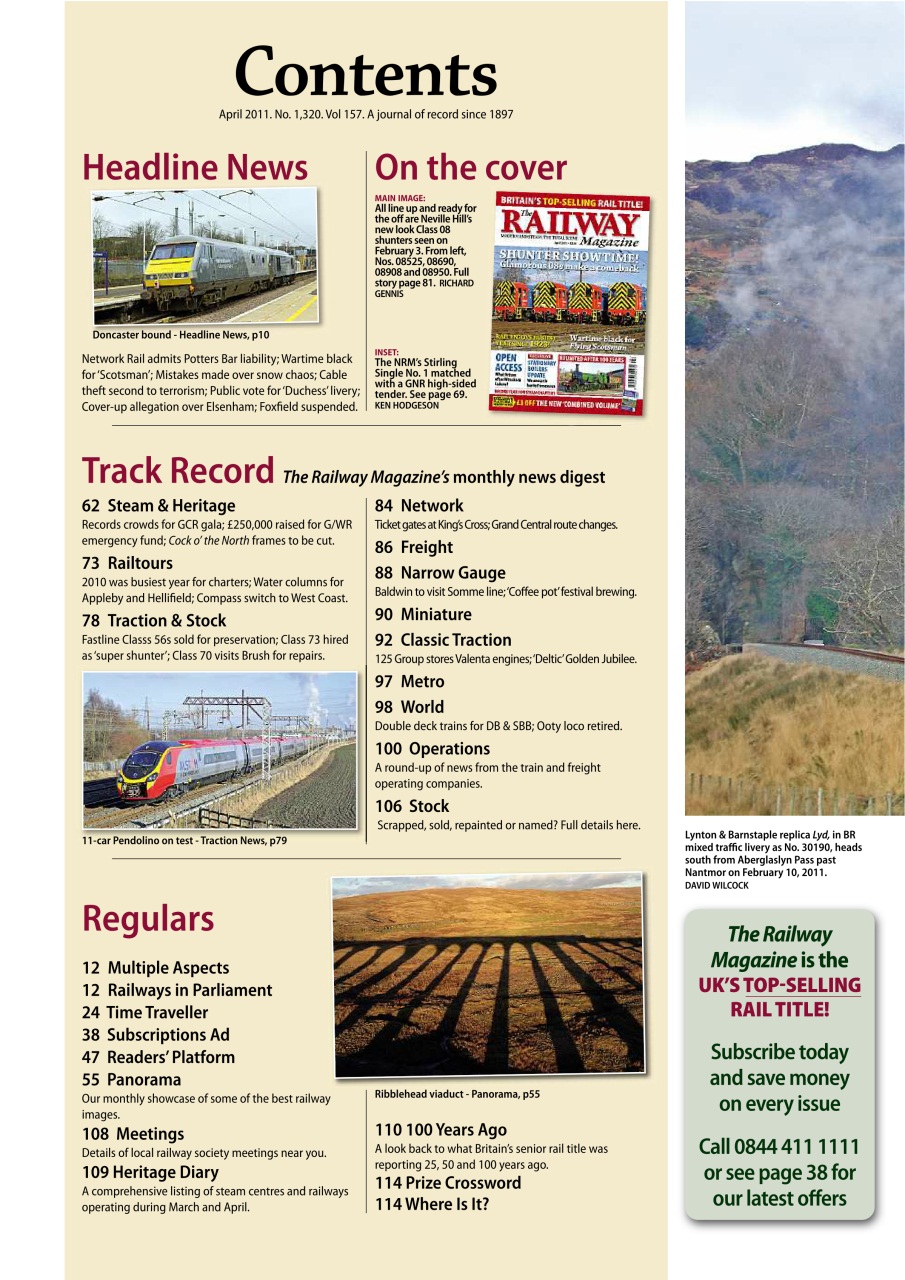 Railway Magazine Preview Pages
