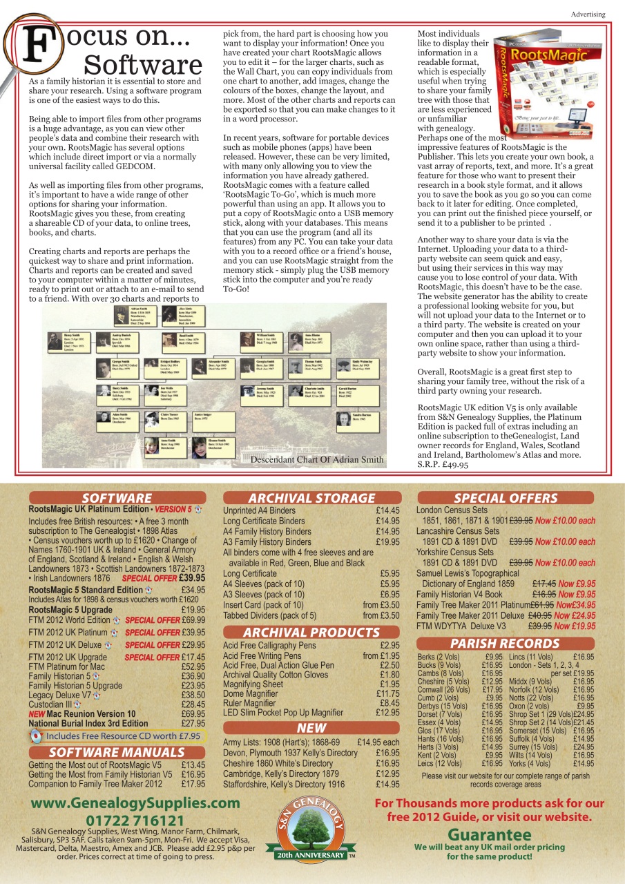 Family Tree Preview Pages