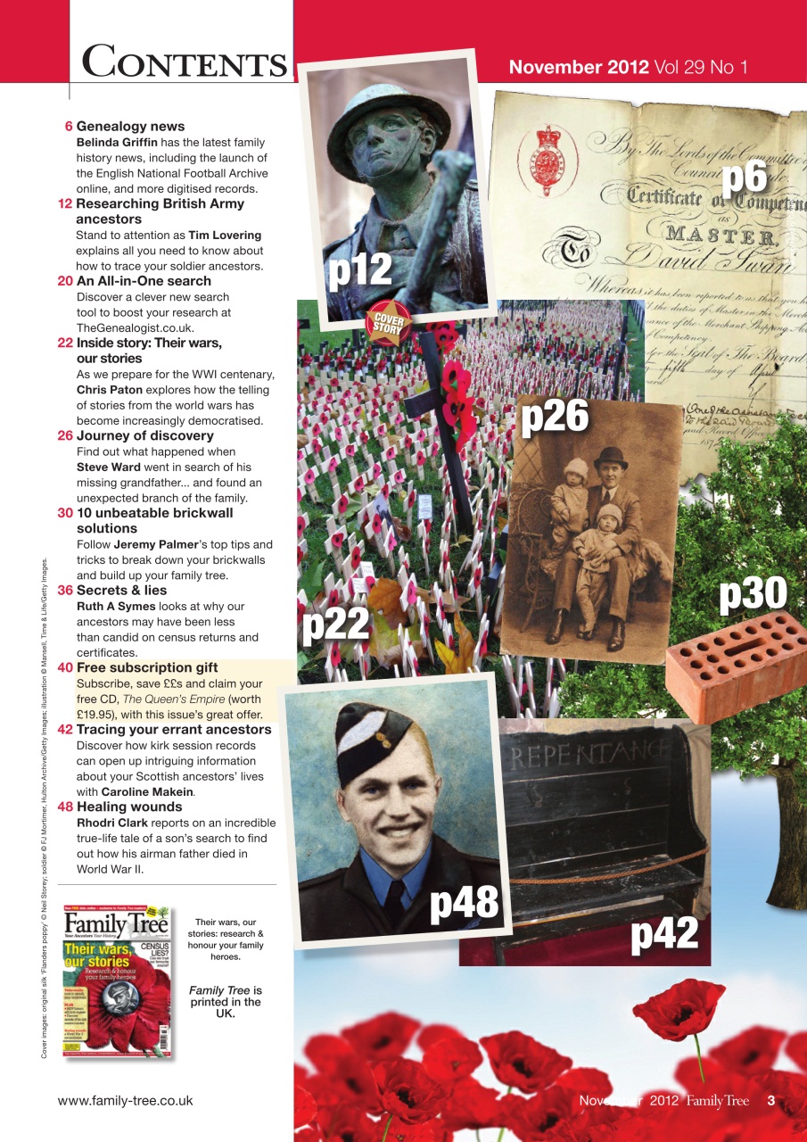 Family Tree Preview Pages