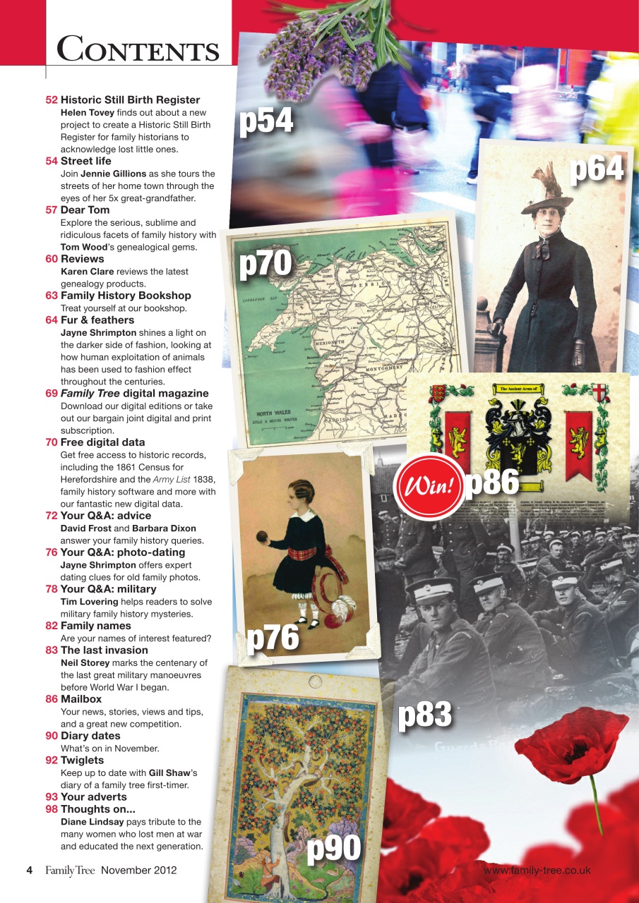 Family Tree Preview Pages