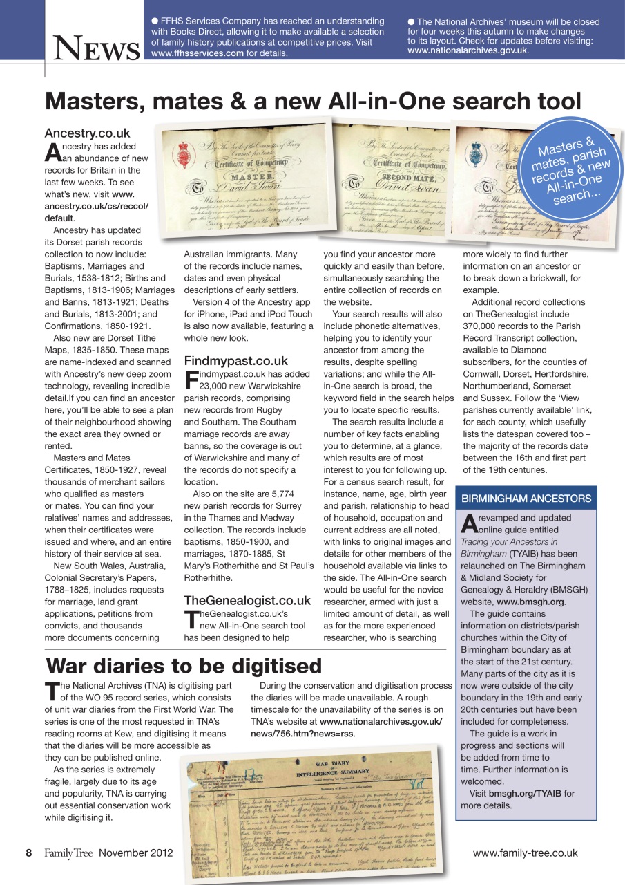 Family Tree Preview Pages