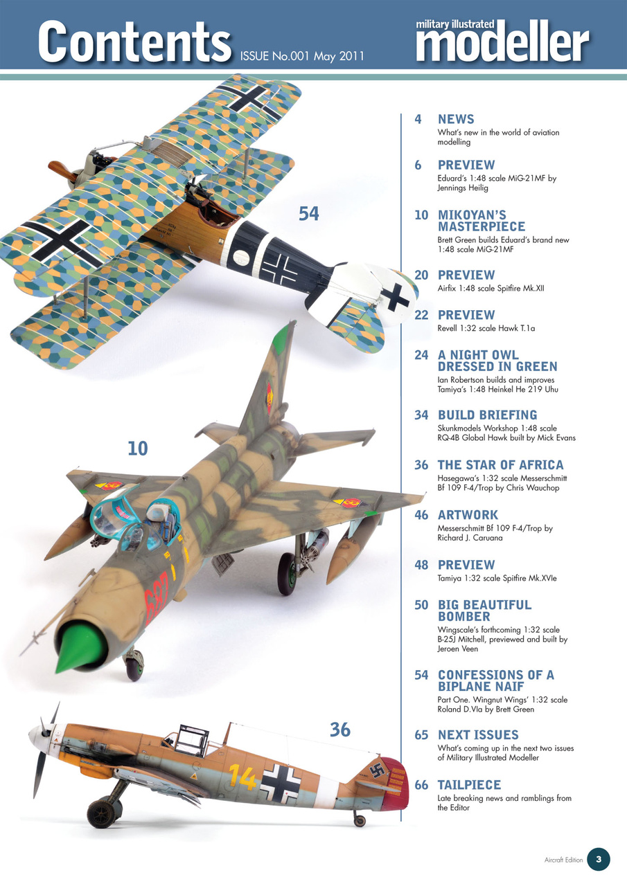 MIM: Aircraft Edition Preview Pages