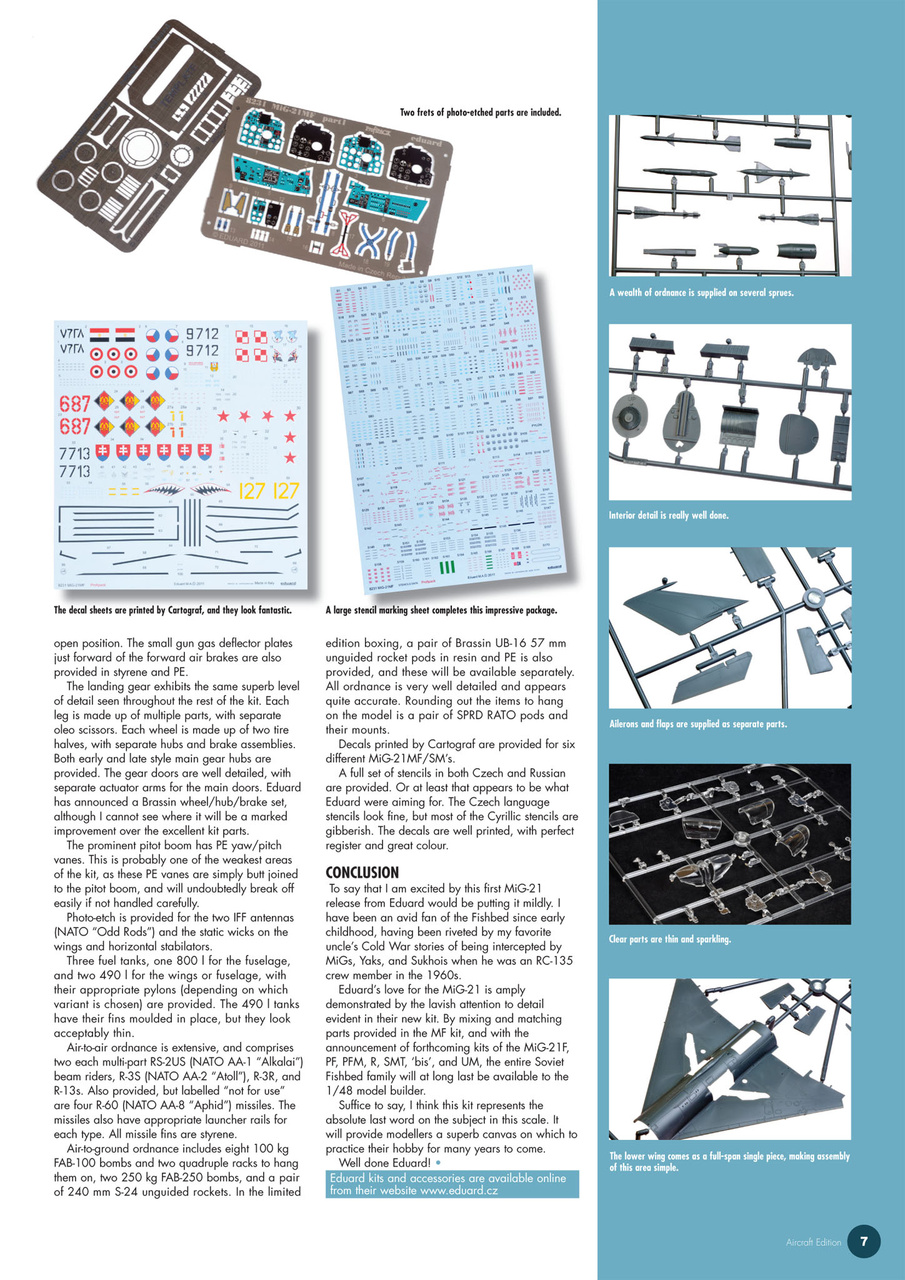 MIM: Aircraft Edition Preview Pages