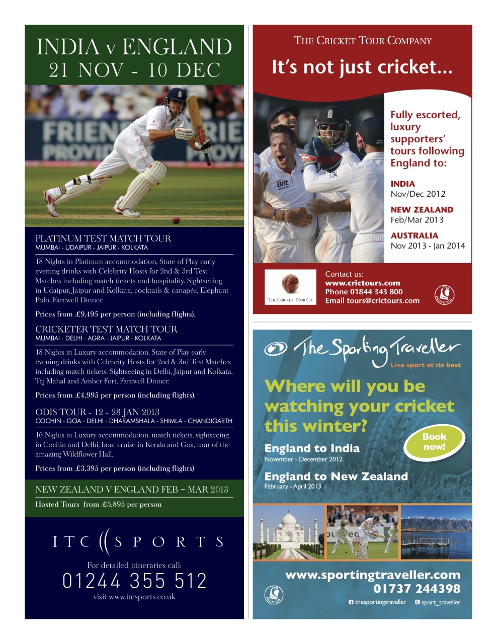 The Cricketer Magazine Preview Pages