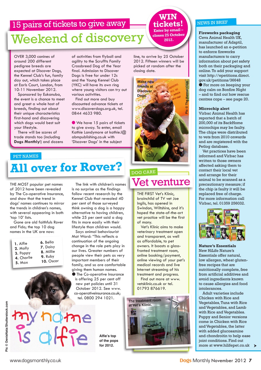 Dogs Monthly Preview Pages