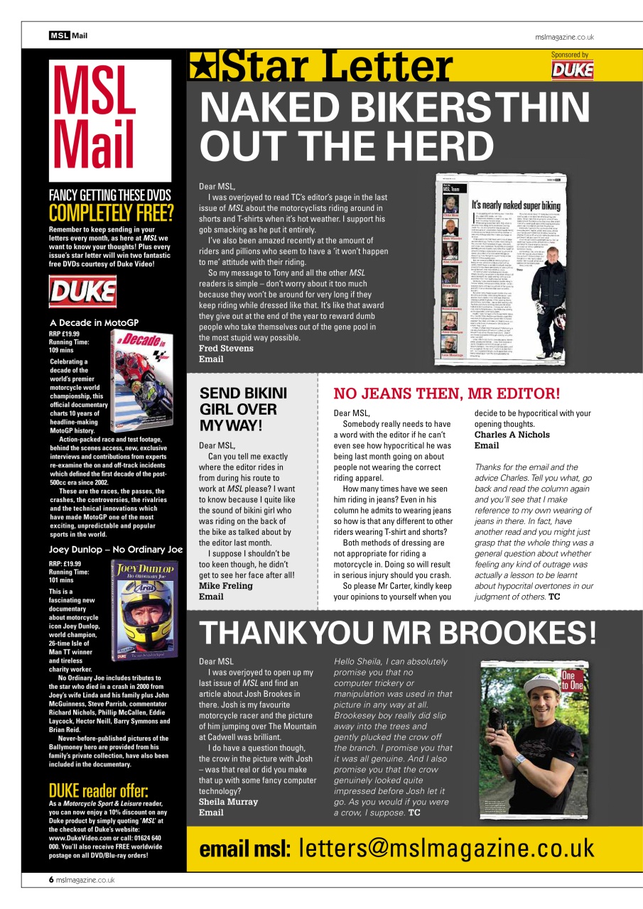 Motorcycle Sport & Leisure Preview Pages