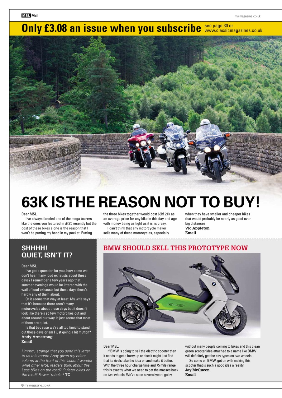 Motorcycle Sport & Leisure Preview Pages