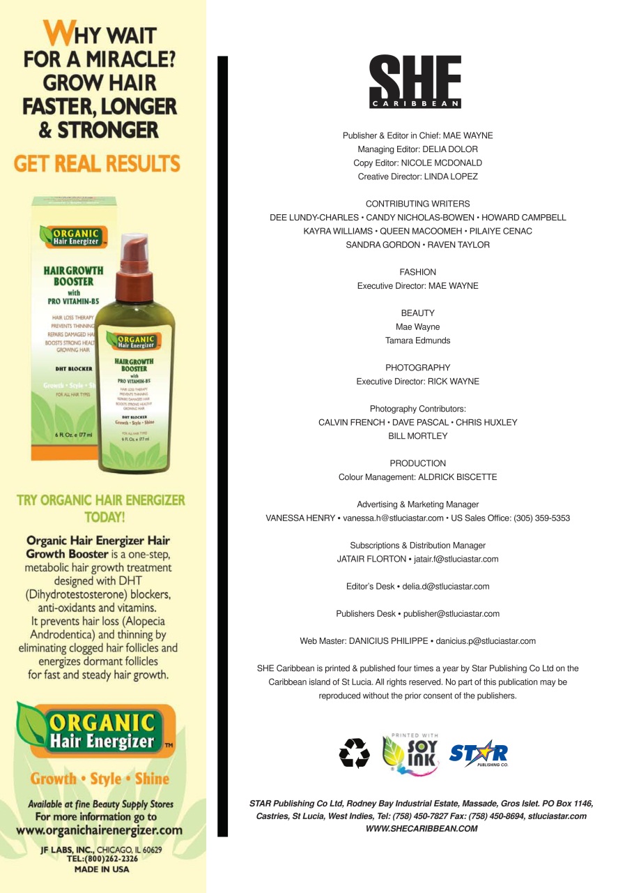 She Caribbean Preview Pages