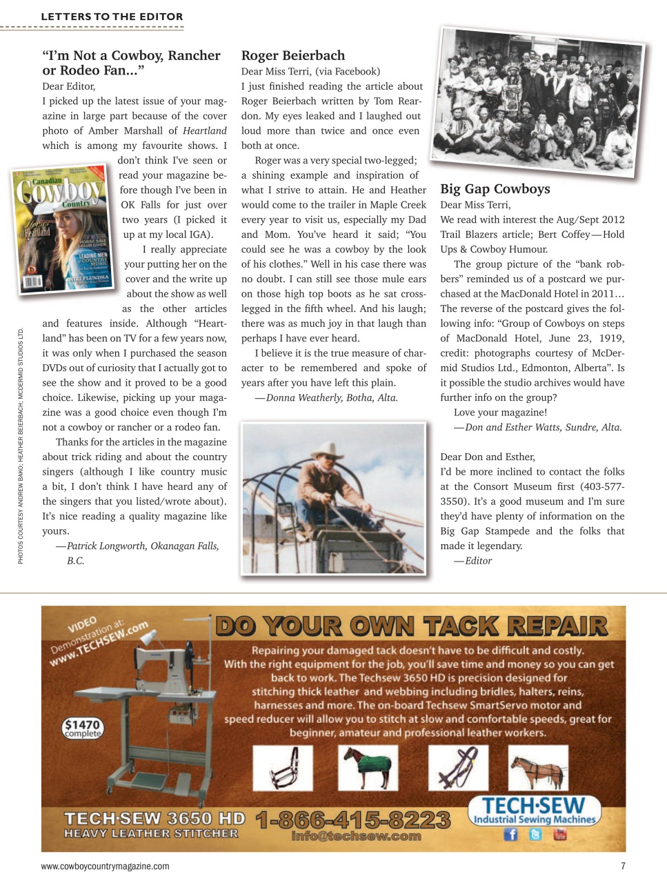 Canadian Cowboy Country Preview Pages