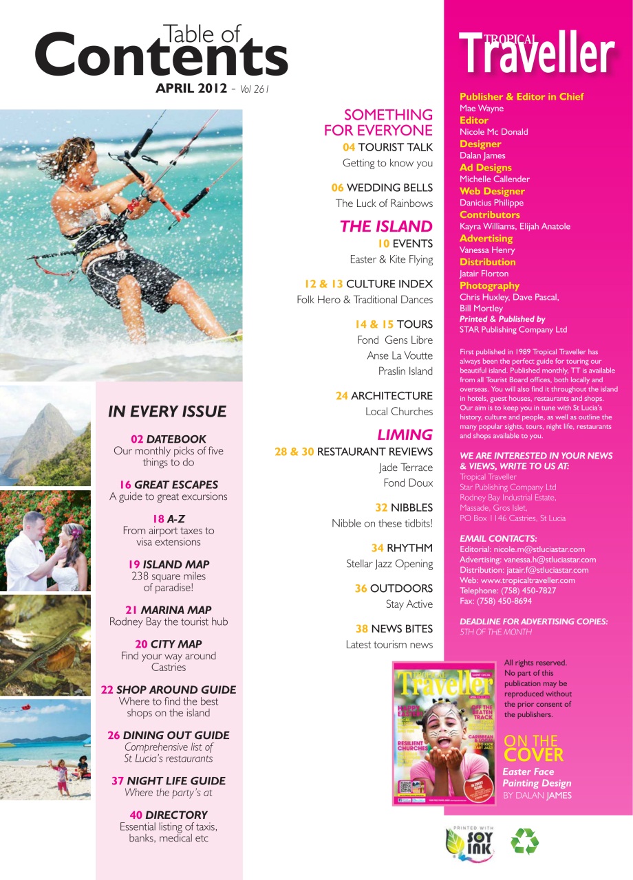 Tropical Traveller Preview Pages