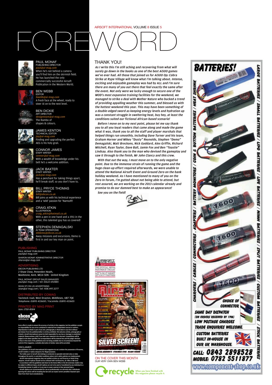 Airsoft International Preview Pages