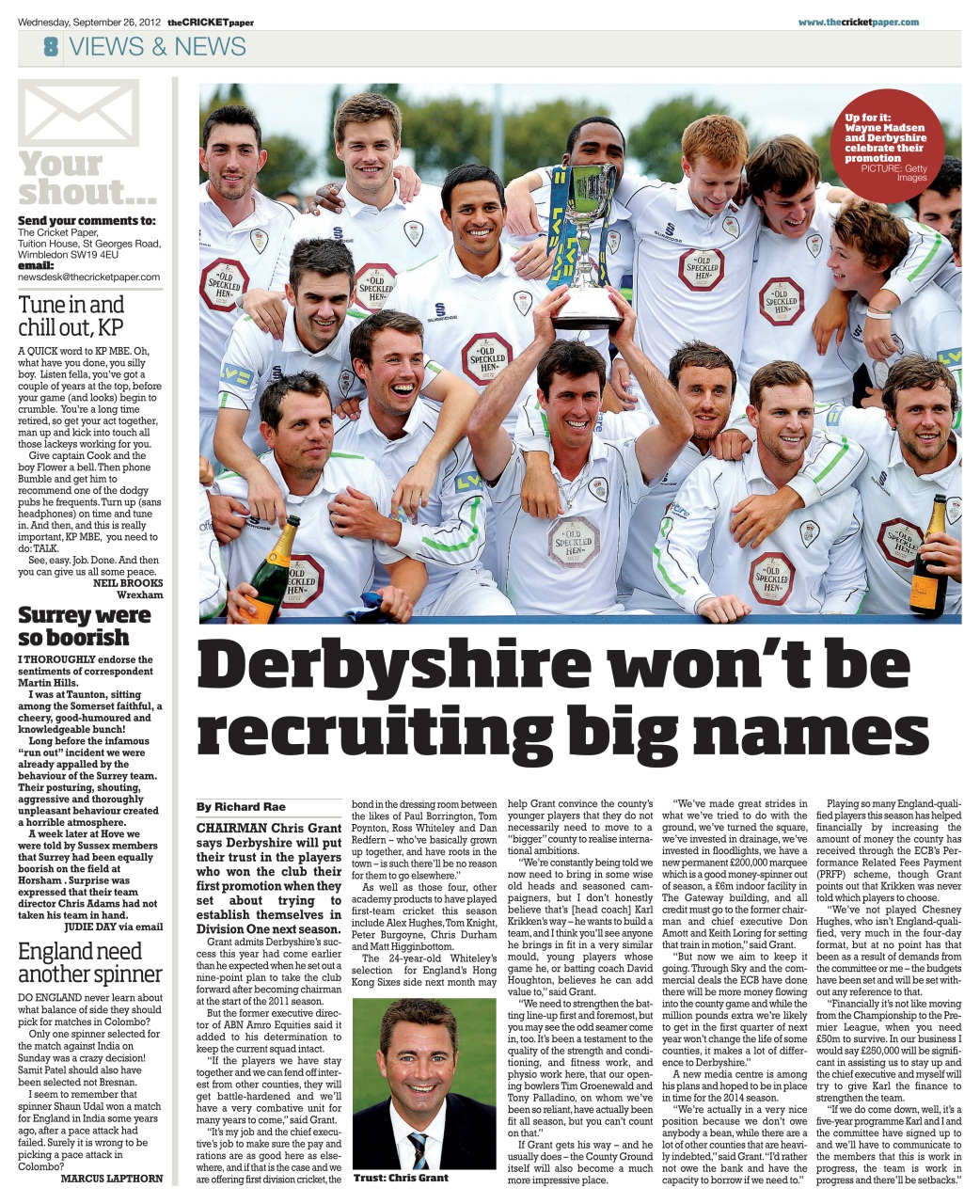 The Cricket Paper Preview Pages