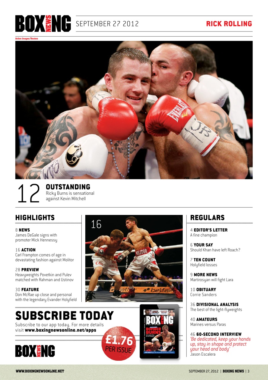 Boxing News Preview Pages