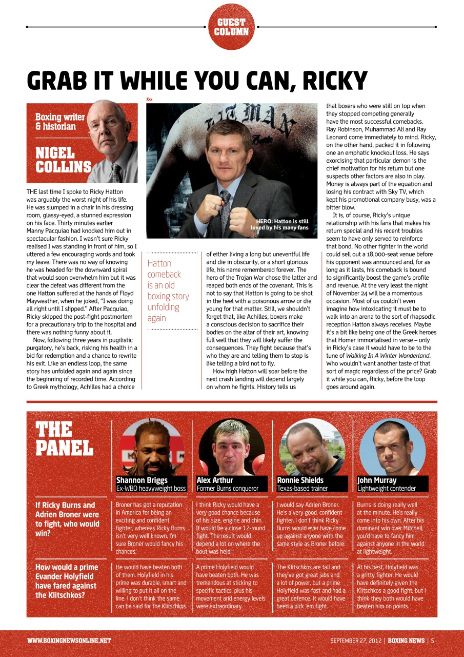 Boxing News Preview Pages