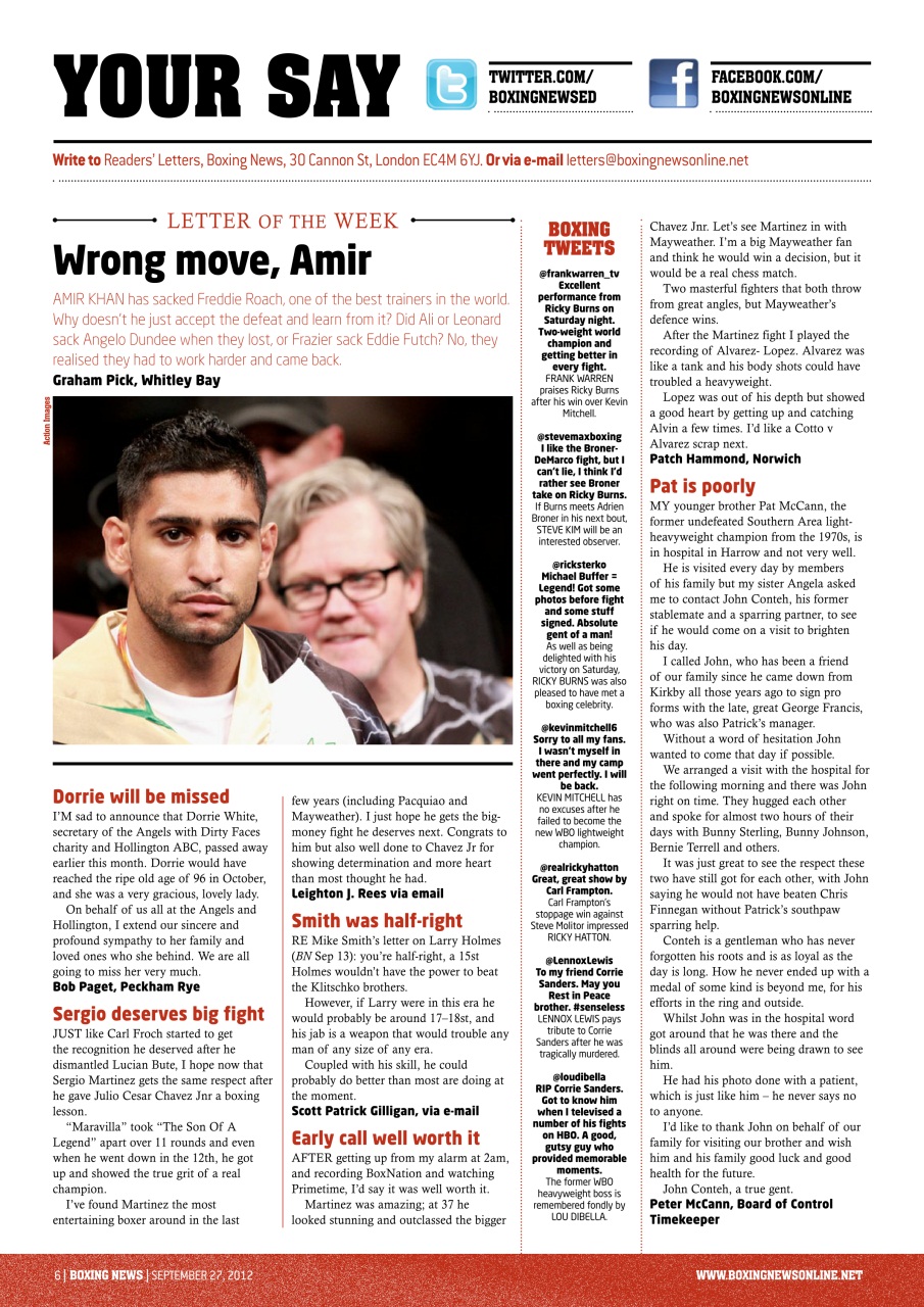 Boxing News Preview Pages