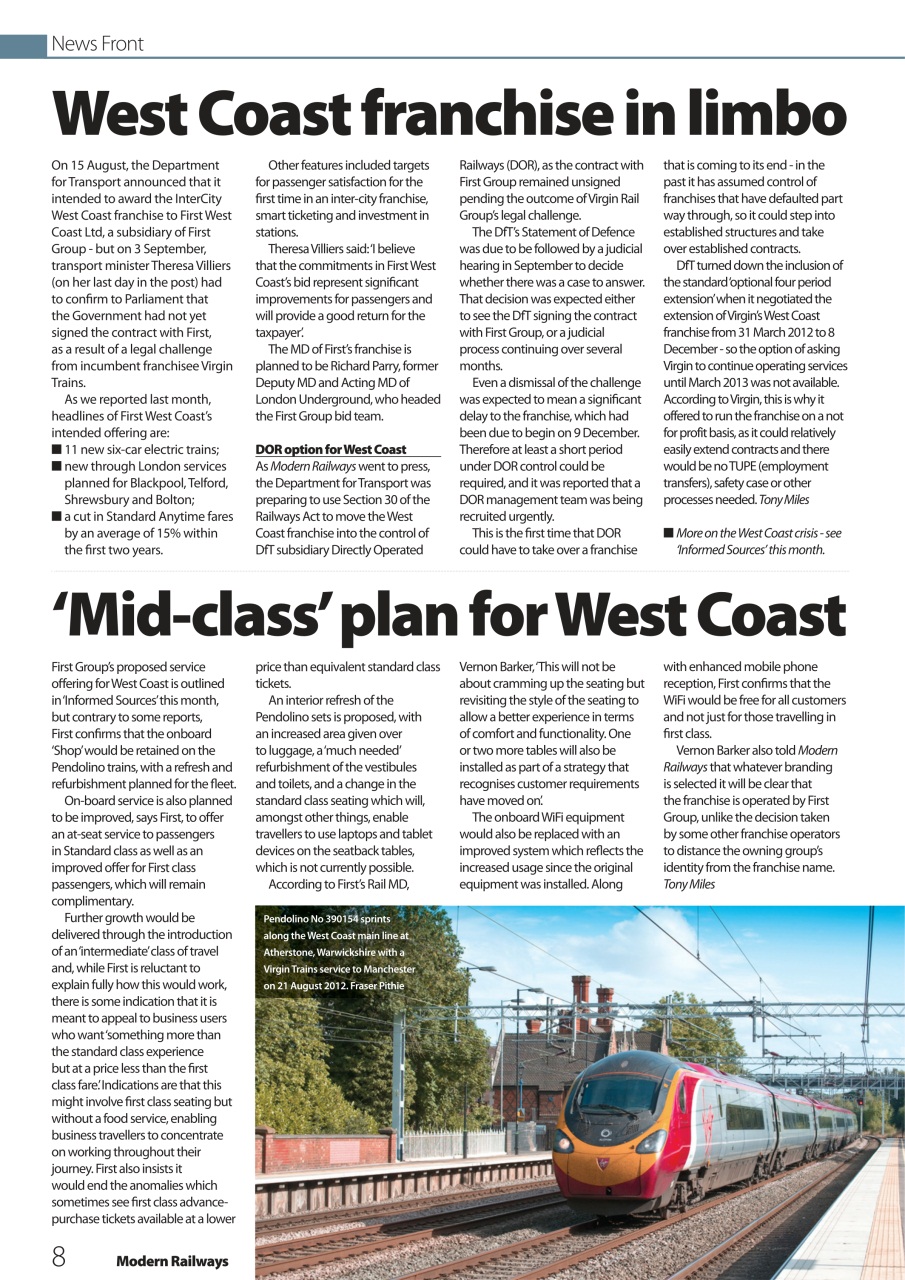 Modern Railways Preview Pages