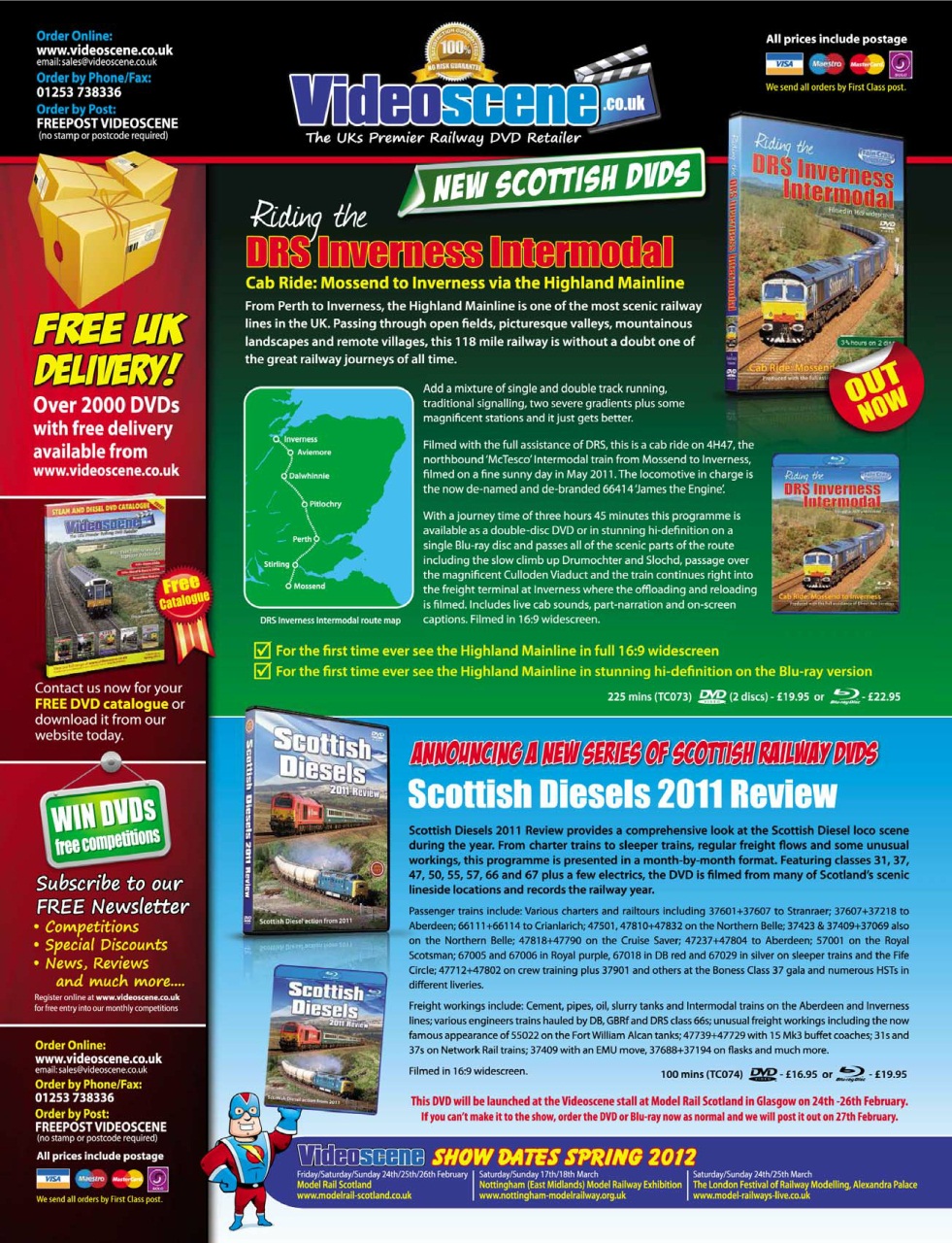 Rail Express Preview Pages