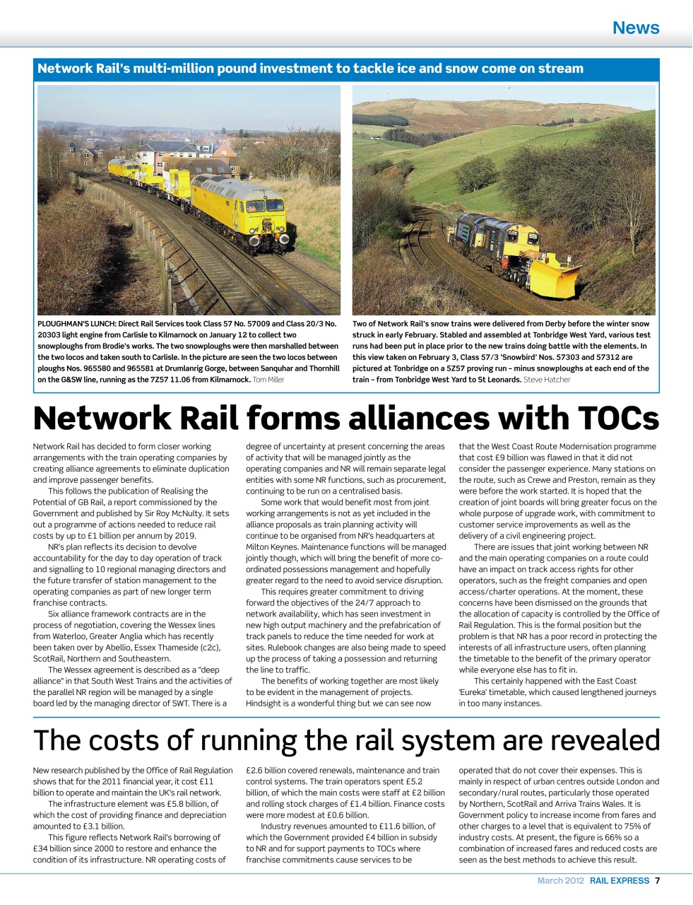 Rail Express Preview Pages