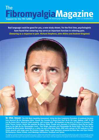 Fibromyalgia Magazine issue October 2012 Issue