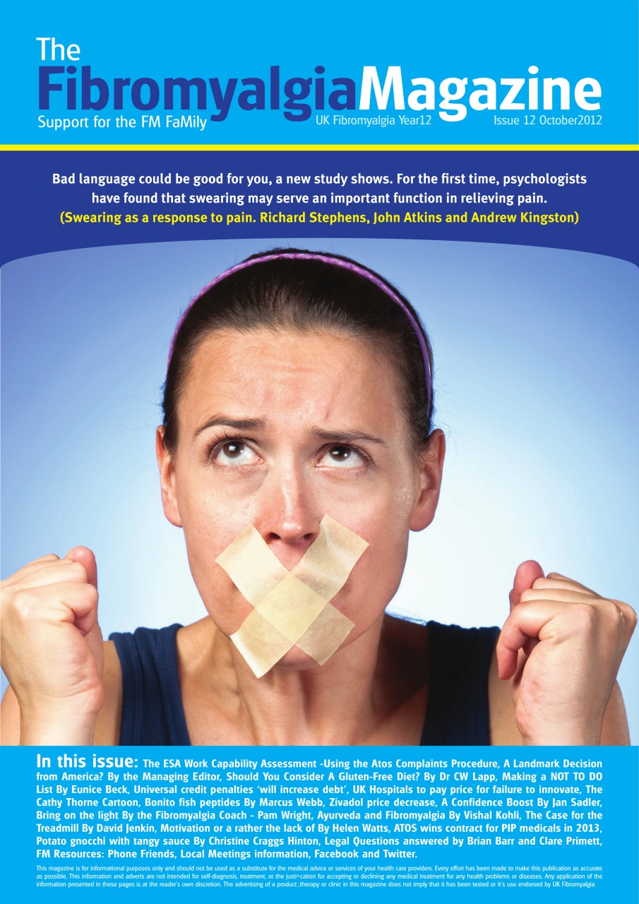 Fibromyalgia Magazine Preview Pages