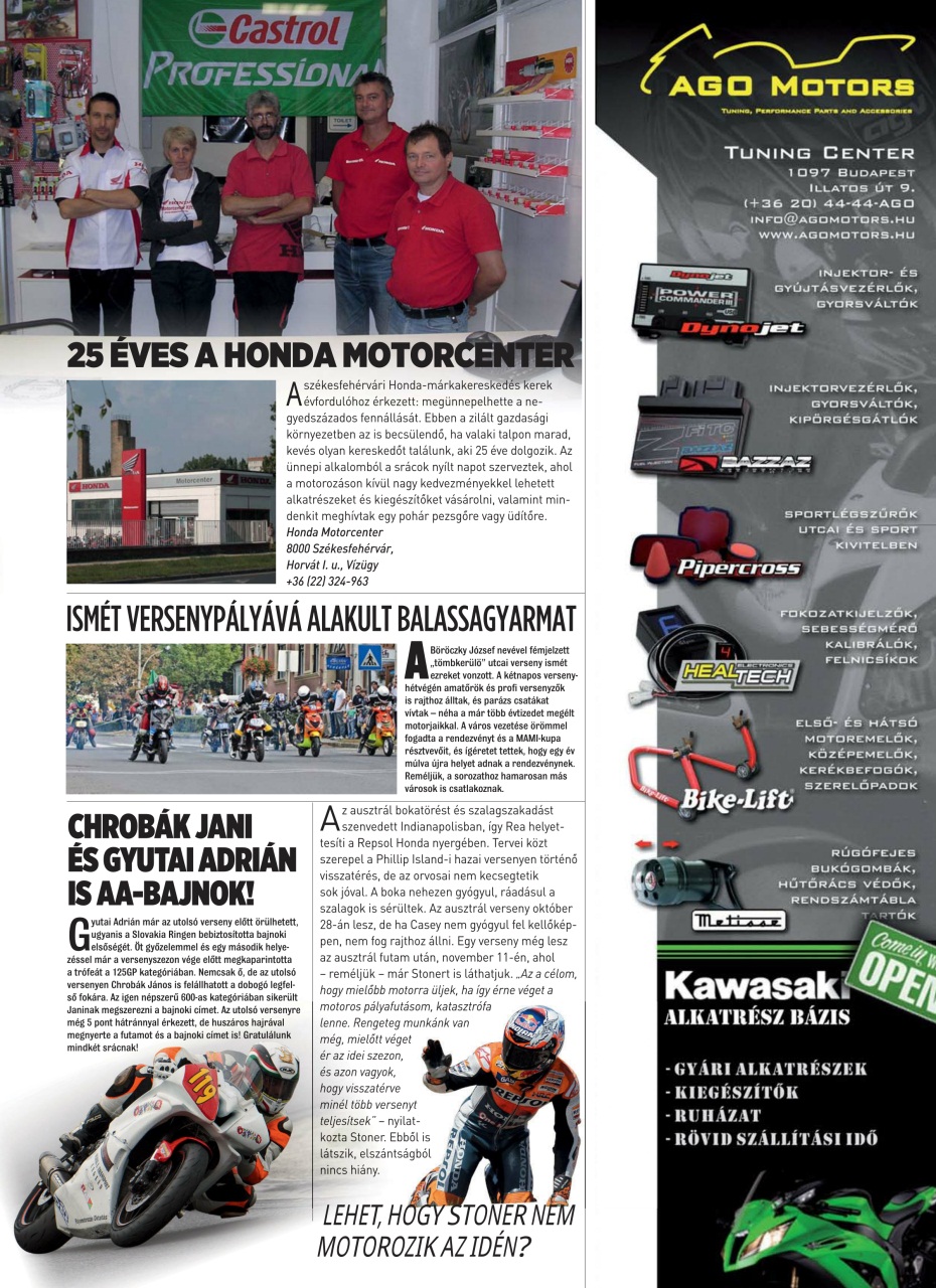 SuperBike Hungary Preview Pages