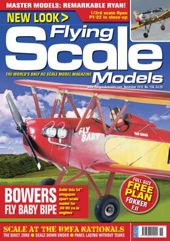 Flying Scale Models issue November 2012