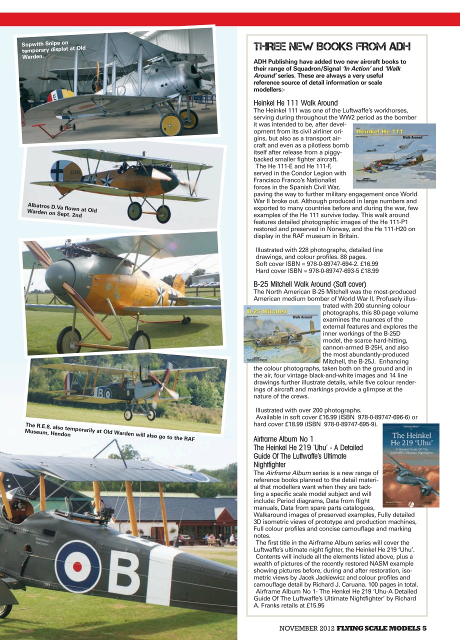 Flying Scale Models Preview Pages