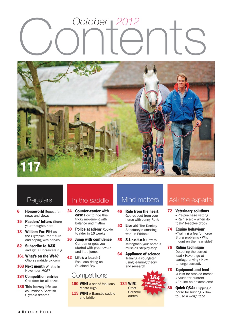 Horse&Rider Magazine - UK equestrian magazine for Horse and Rider Preview Pages
