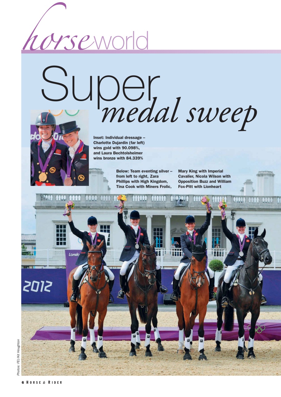 Horse&Rider Magazine - UK equestrian magazine for Horse and Rider Preview Pages