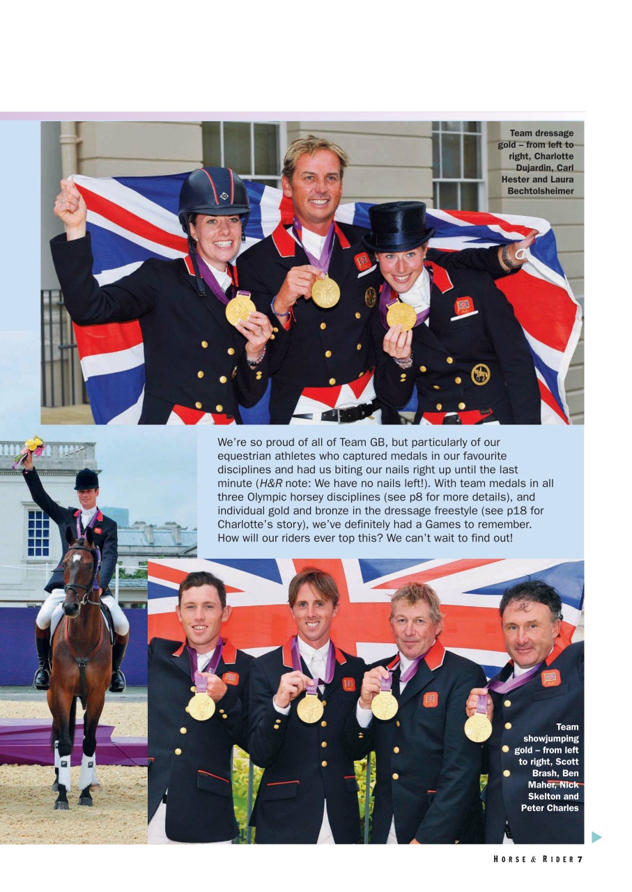 Horse&Rider Magazine - UK equestrian magazine for Horse and Rider Preview Pages
