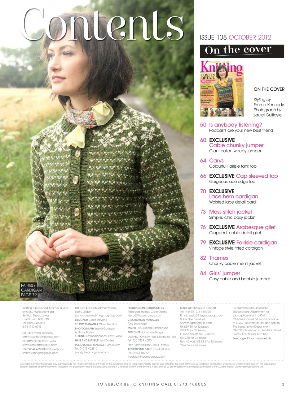 Knitting Preview Pages