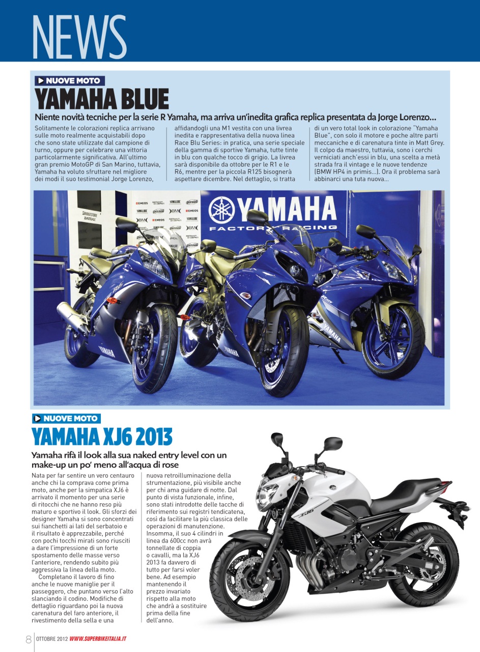 Superbike Italia Preview Pages