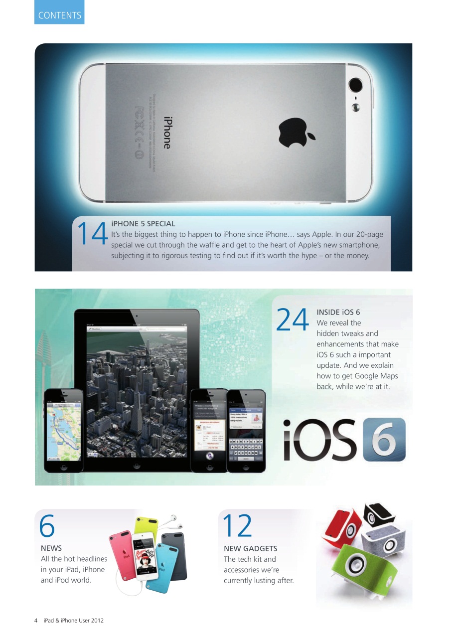 iPad and iPhone User Preview Pages