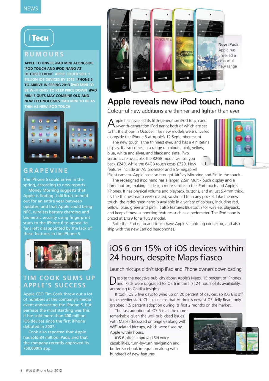 iPad and iPhone User Preview Pages