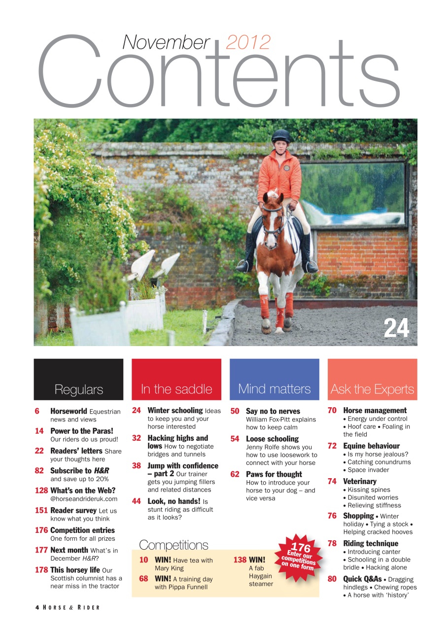 Horse&Rider Magazine - UK equestrian magazine for Horse and Rider Preview Pages