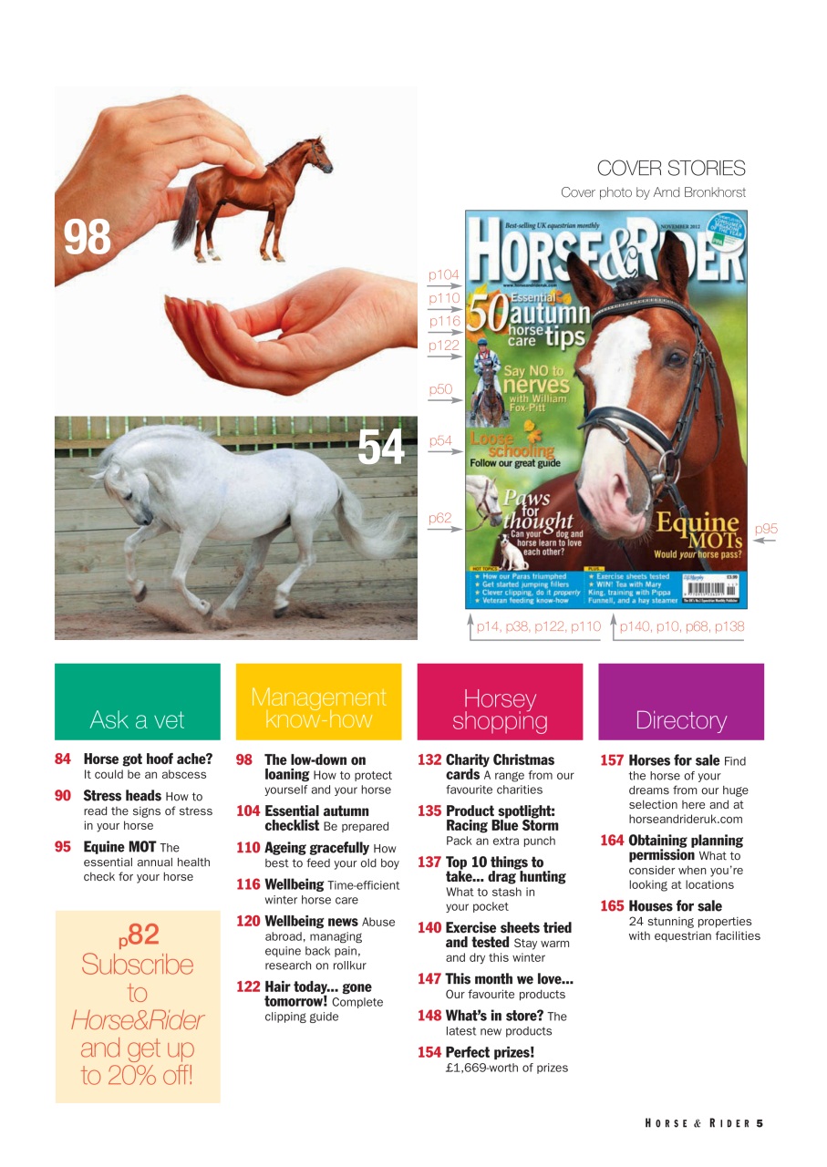 Horse&Rider Magazine - UK equestrian magazine for Horse and Rider Preview Pages
