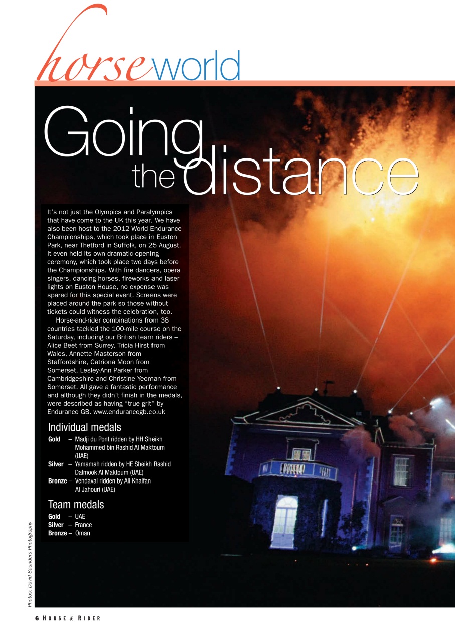 Horse&Rider Magazine - UK equestrian magazine for Horse and Rider Preview Pages