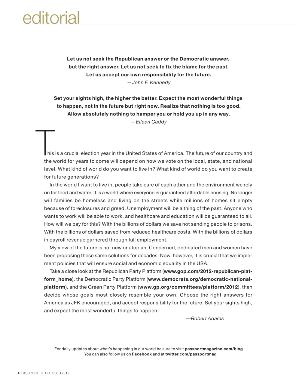 Passport Preview Pages