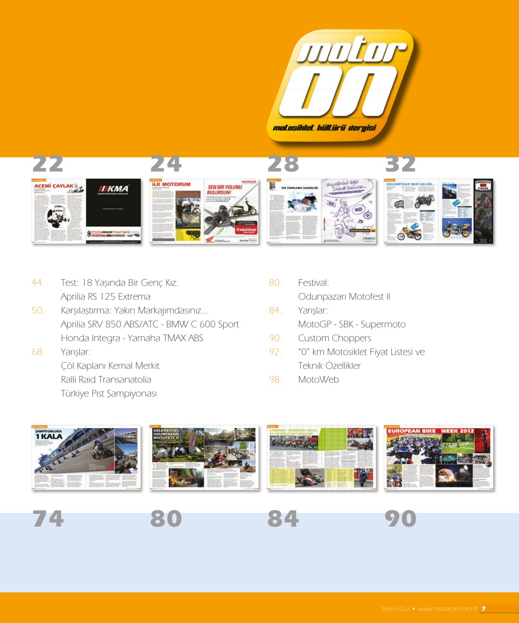 Motoron Preview Pages