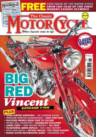 The Classic MotorCycle issue November 2012
