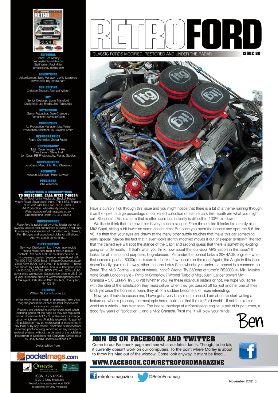 Retro Ford Preview Pages