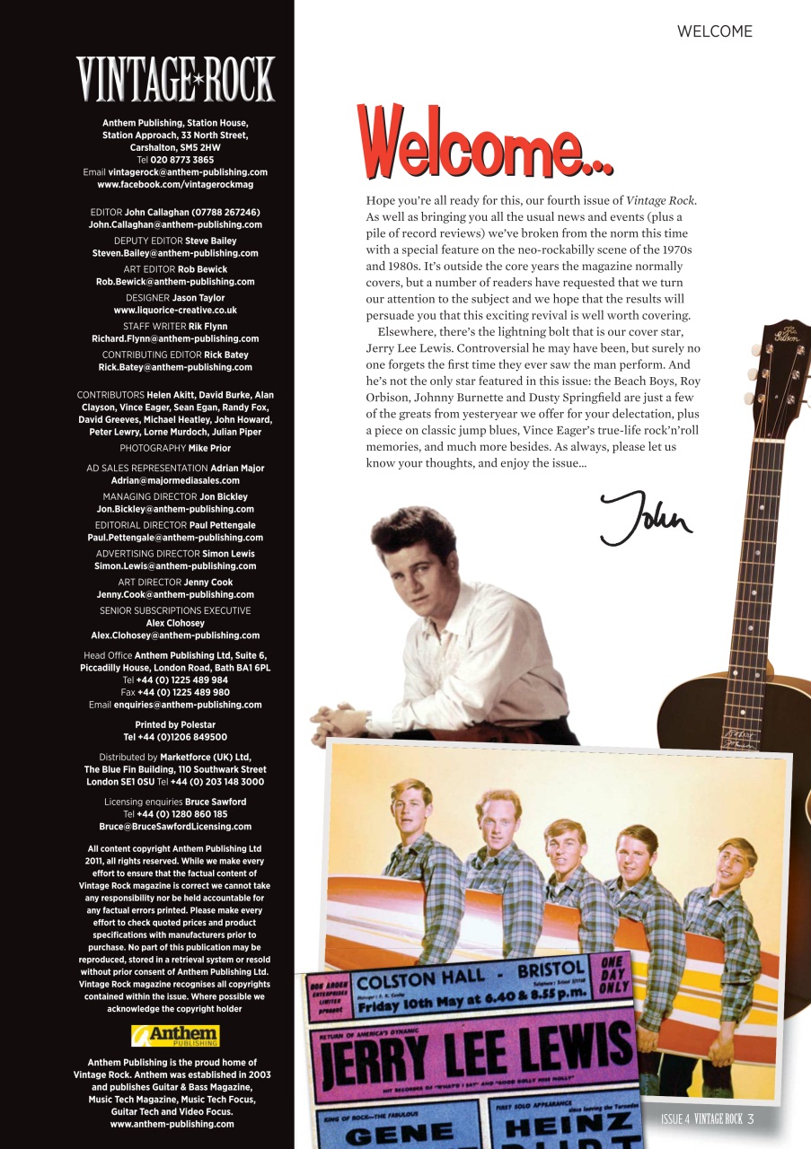 Vintage Rock Preview Pages