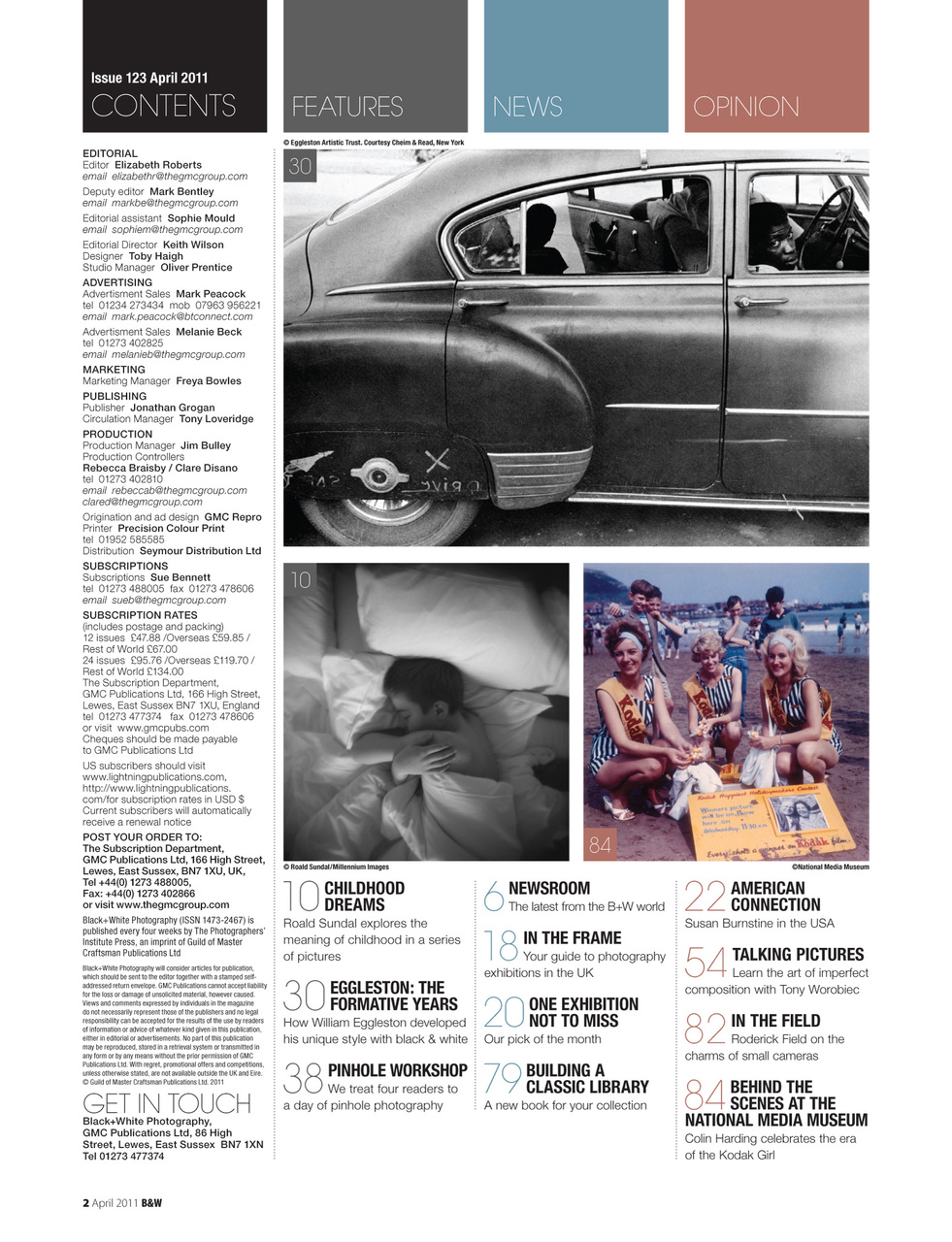 Black+White Photography Preview Pages