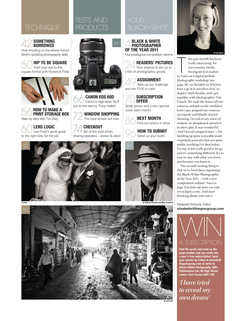 Black+White Photography Preview Pages