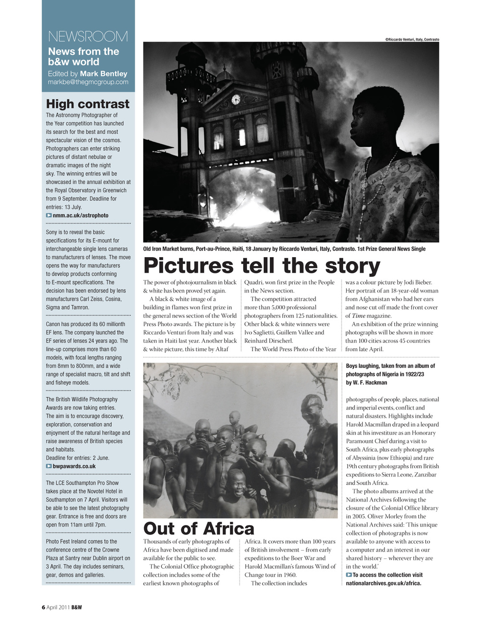 Black+White Photography Preview Pages