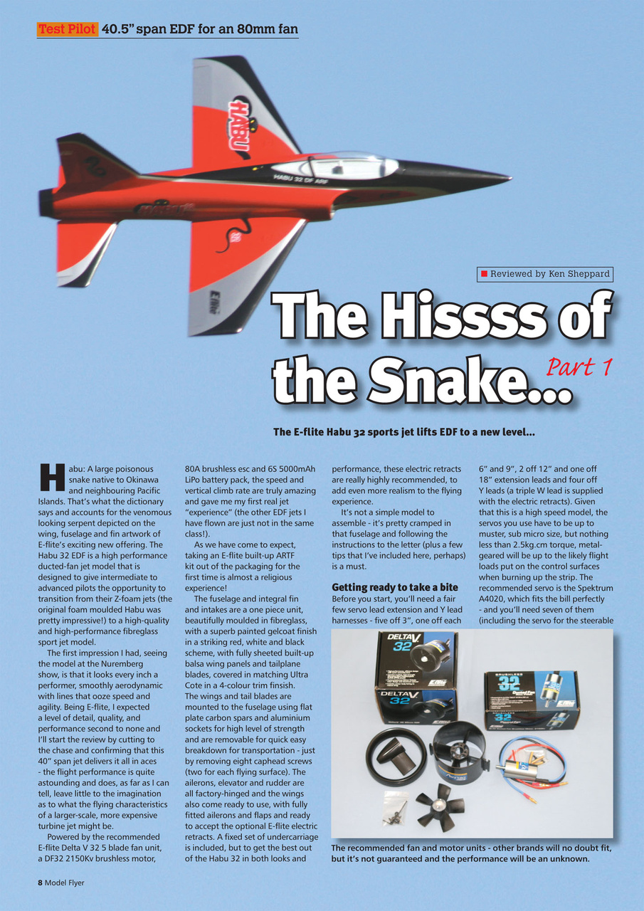 Radio Control Model Flyer Preview Pages